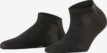 FALKE Füßlinge 'Fine Softness' in Schwarz: Vorderseite