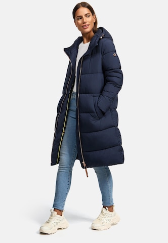 MARIKOO Winter Coat in Blue