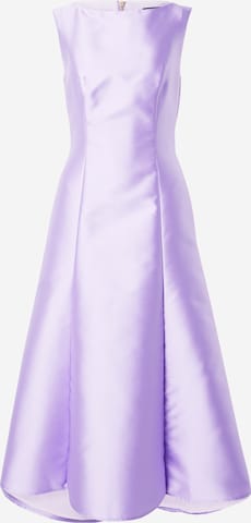 Robe de cocktail SWING en violet : devant