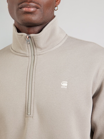 Sweat-shirt 'Premium Core' G-STAR en gris