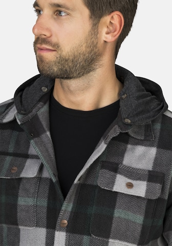 Coupe regular Chemise 'HUNTER' Hero en gris