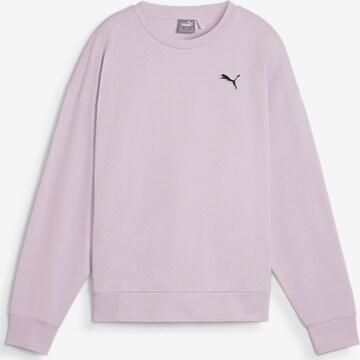 PUMA Sweatshirt 'Better Essentials' in Lila: predná strana