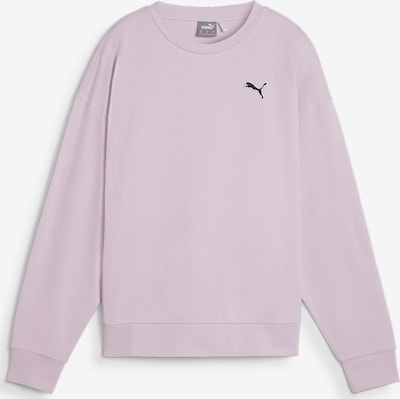 PUMA Sportief sweatshirt 'Better Essentials' in de kleur Lichtlila / Zwart, Productweergave