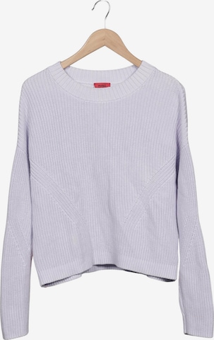 HUGO Pullover M in Lila: Vorderseite