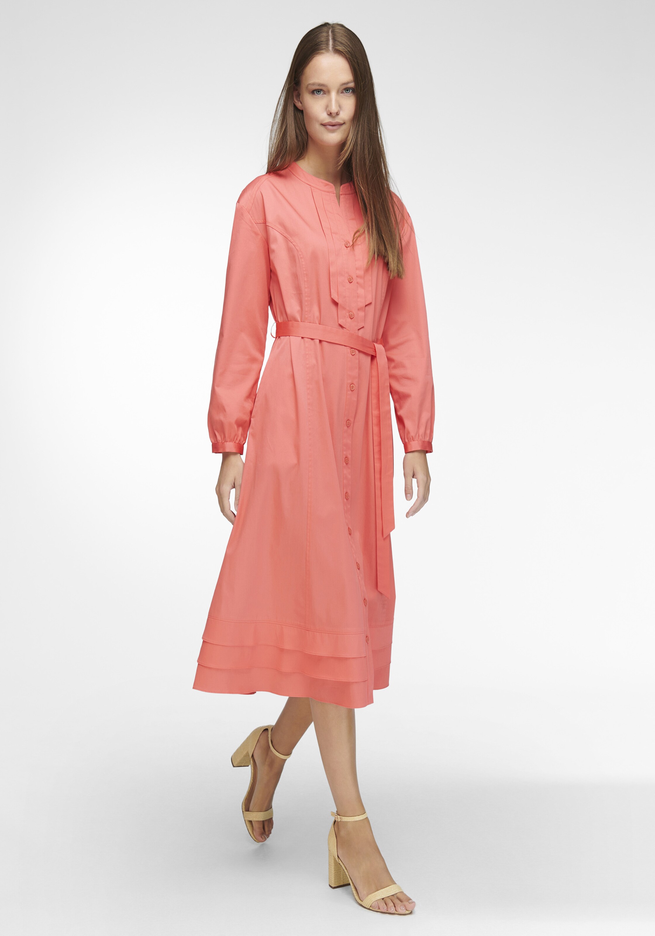 Frauen Große Größen Basler Abendkleid in Pink - DT40645 Frauen Große Größen Basler Abendkleid in Pink - DT40645