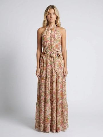 Miss June Dress 'Robe Longue Marcella' in Pink