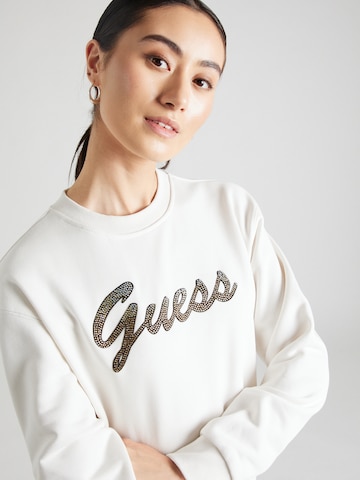 GUESS Sweatshirt in Beige