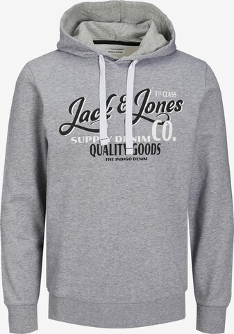 JACK & JONES Mikina 'ANDY' - Sivá: predná strana