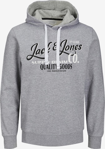 JACK & JONES - Sweatshirt 'ANDY' em cinzento: frente