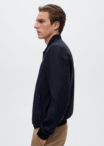 MANGO MAN Between-Season Jacket 'Mario' in Blue