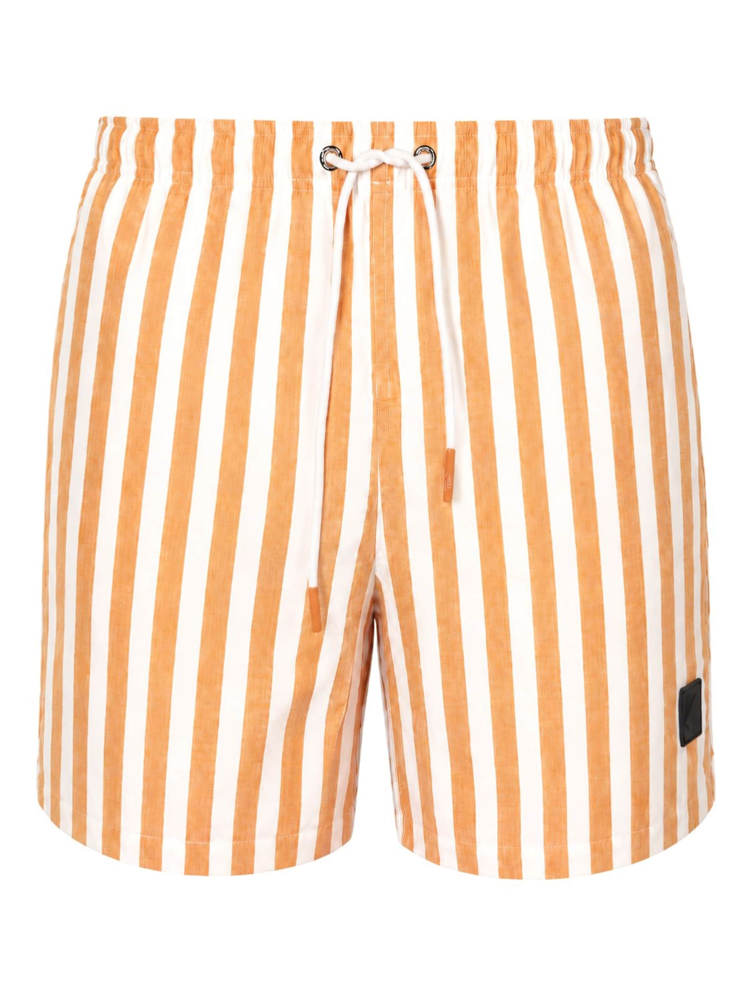 Suitable Board Shorts in Orange: front