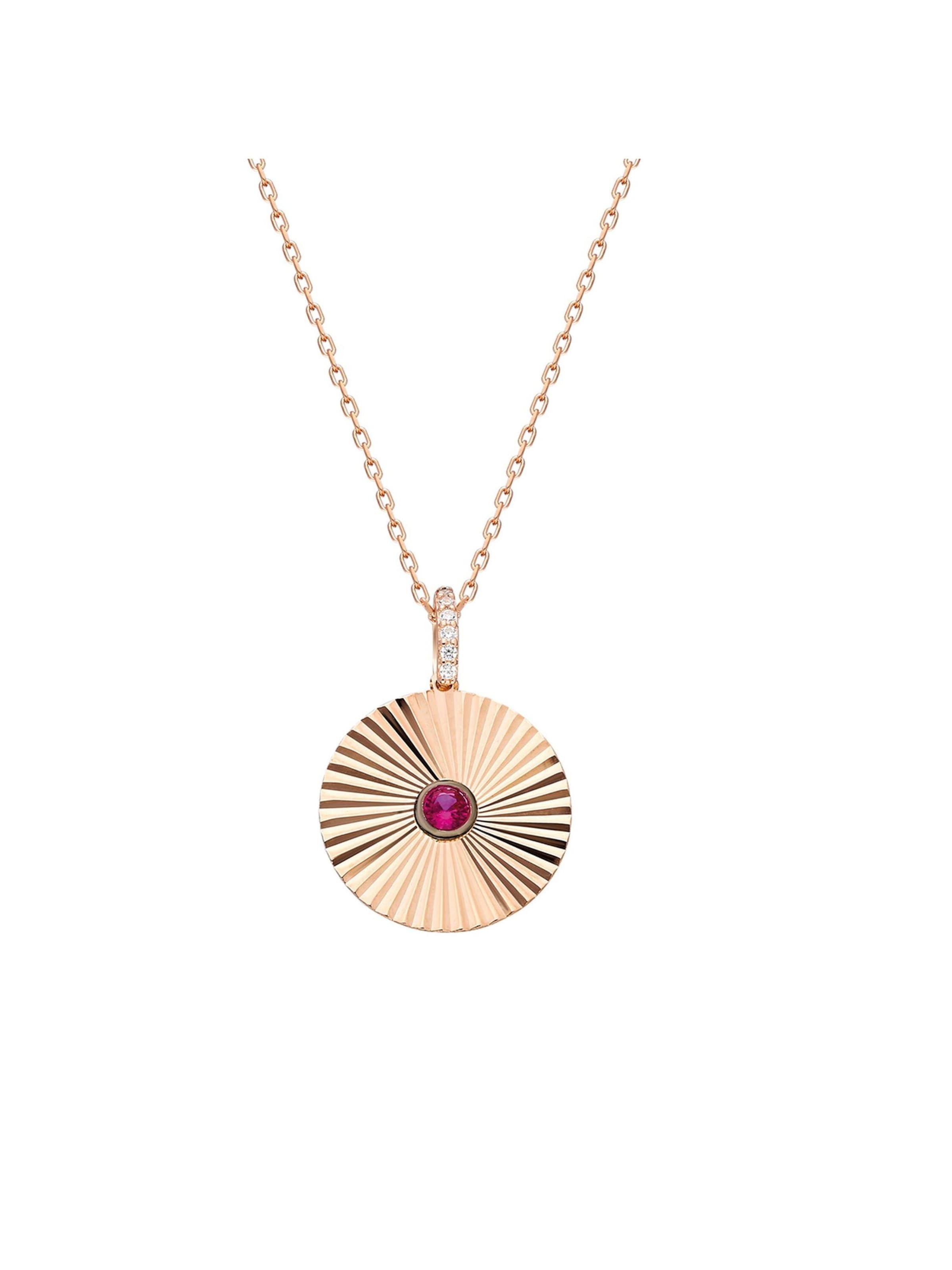 Dkeniz Necklace in Gold: front