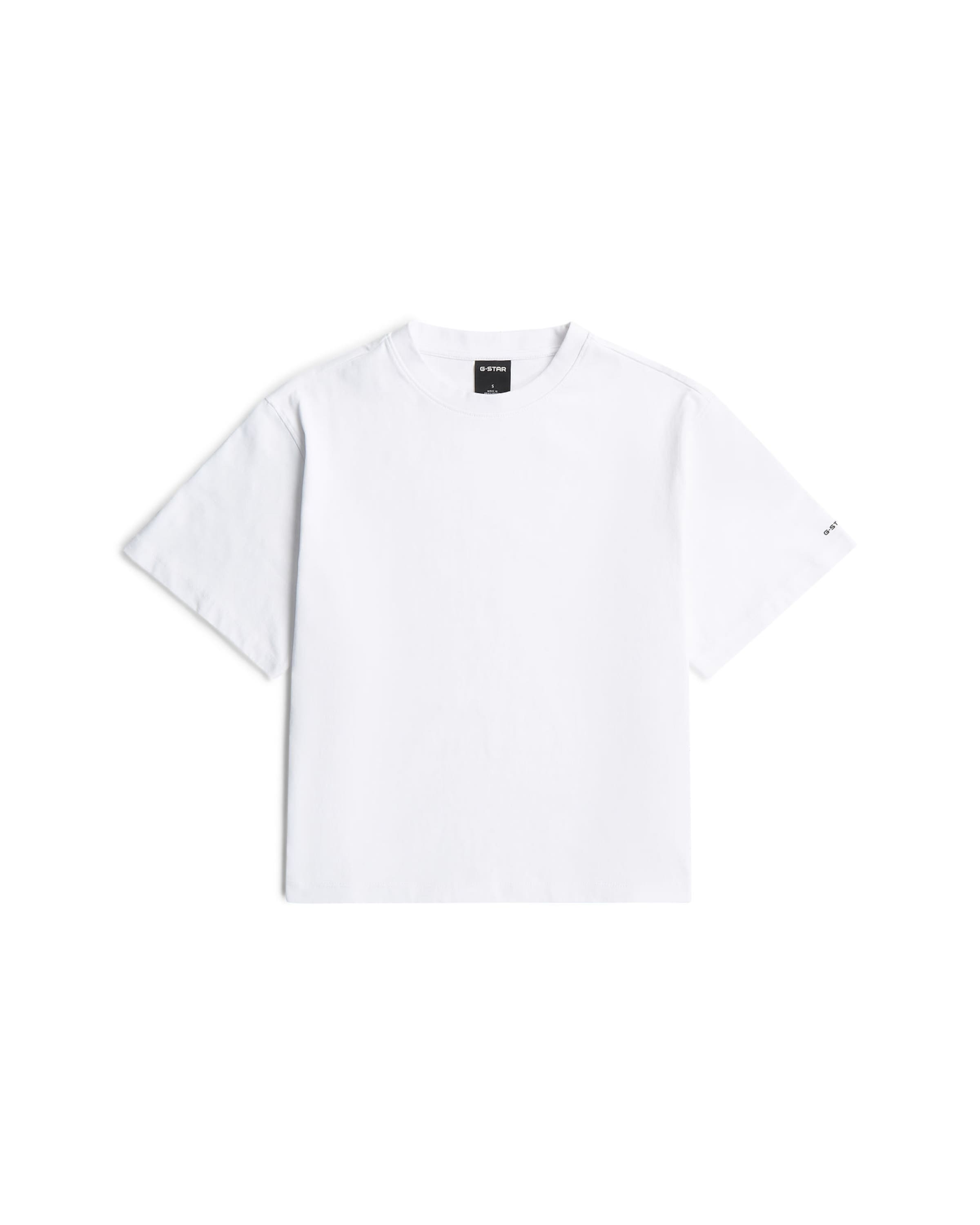 G-STAR Shirt 'Relaxed T-Shirt' in Wit: voorkant