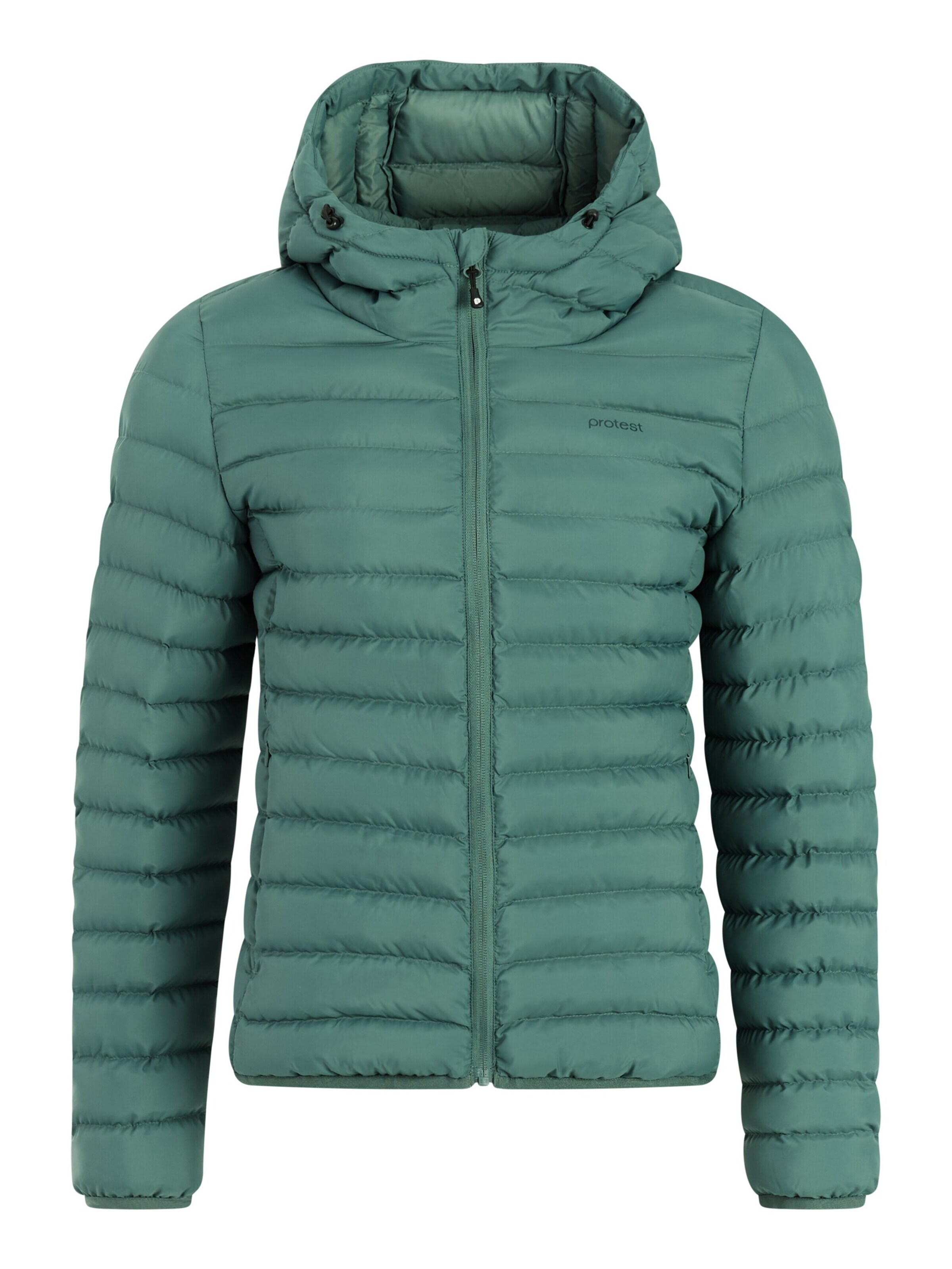 PROTEST Winterjas 'PRTICE' in Groen: voorkant