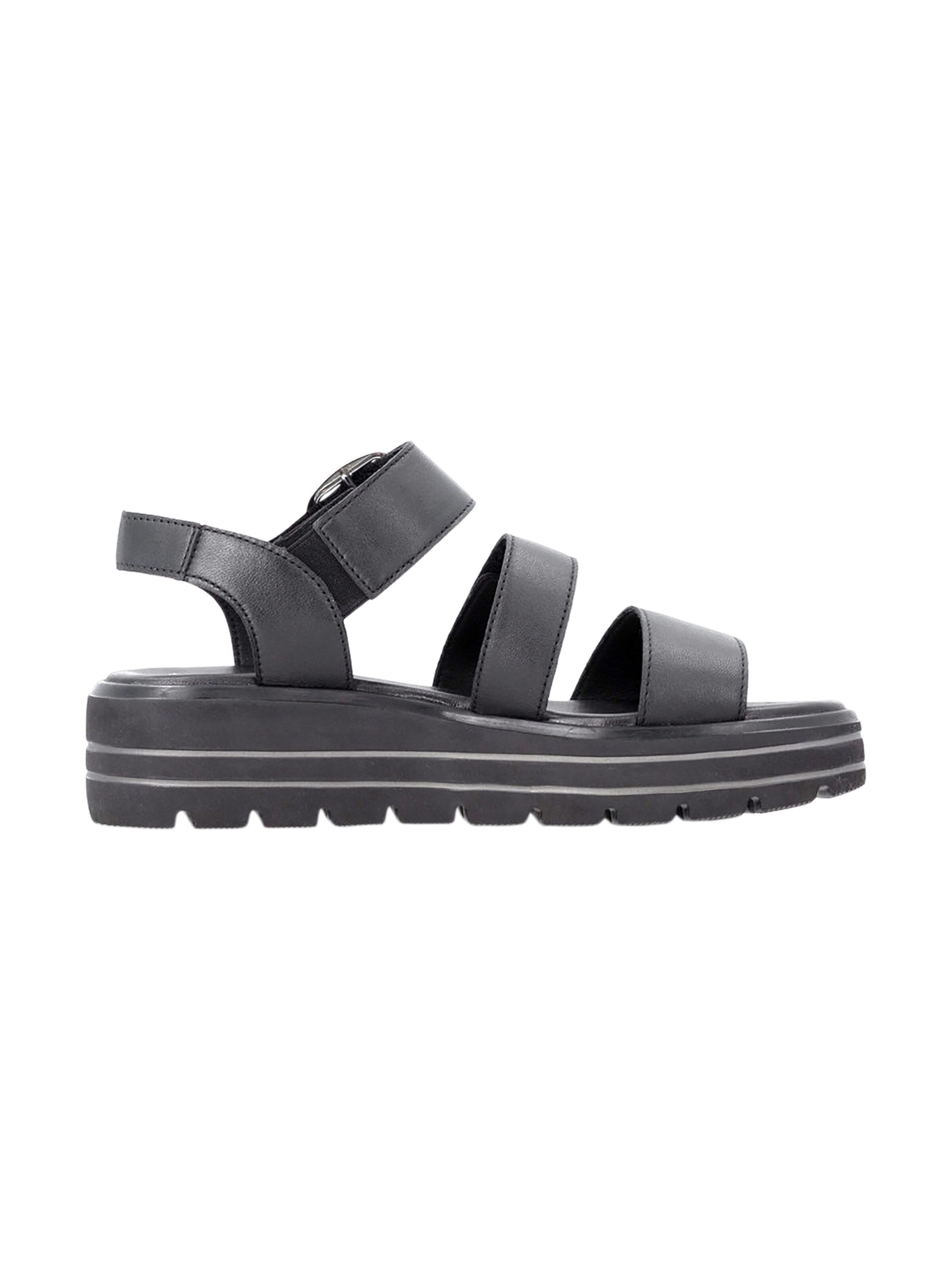 REMONTE Strap sandal in Black