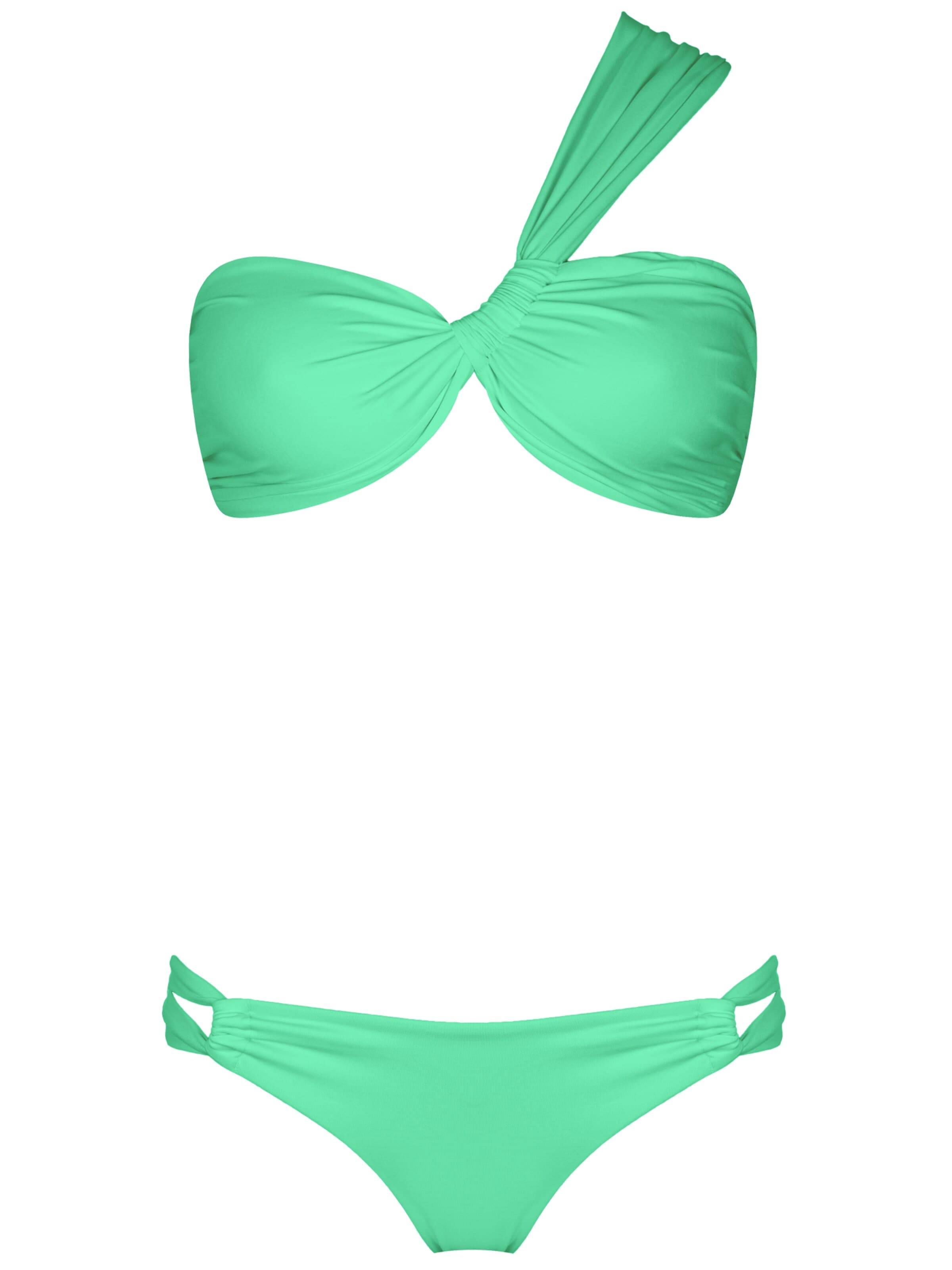 SEA ME SWIM Bikini 'BORA BORA' in Green: front
