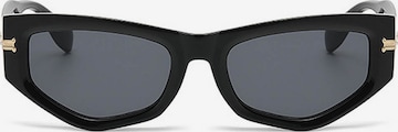 VEYREY Sunglasses 'Cat-eye Sonnenbrillen Bugdurash' in Black: front