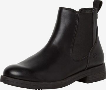 TAMARIS Chelsea Boots in Black: front