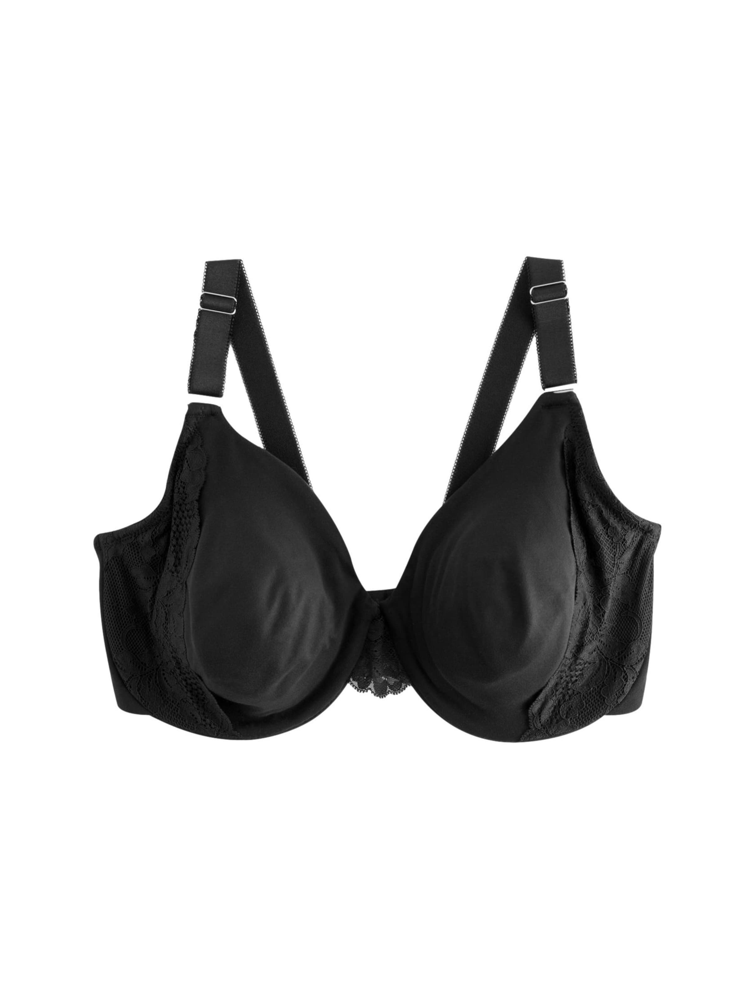 melns Next Formu mazinošs Krūšturis: no priekšpuses