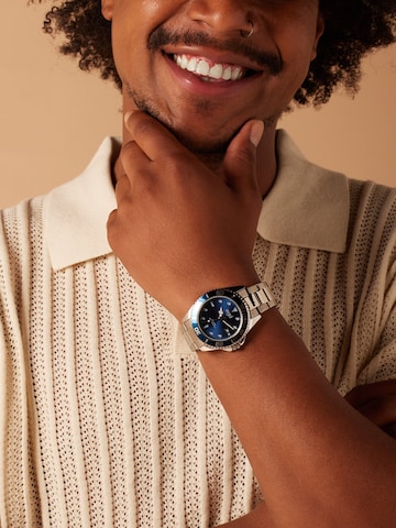 Lucardi Analog watch in Silver: front