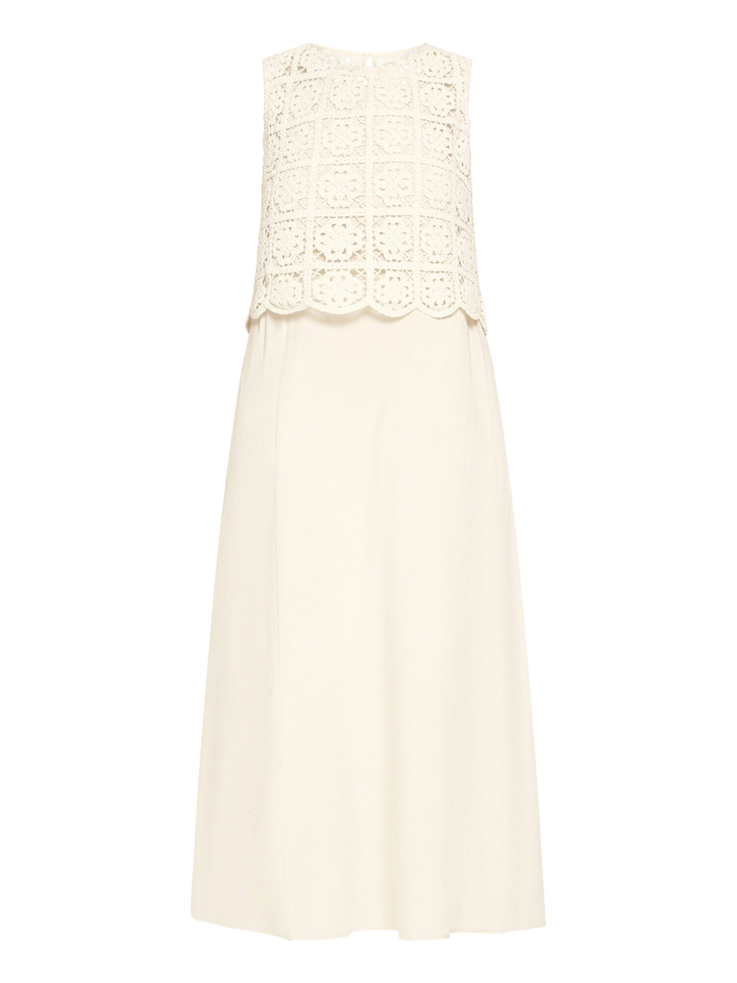 Cartoon Evening dress in White: front