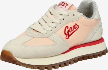 GANT Sneakers laag in Beige: voorkant