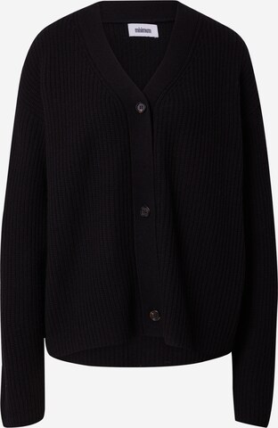 Cardigan 'ELISABETHS 9952' minimum en noir : devant