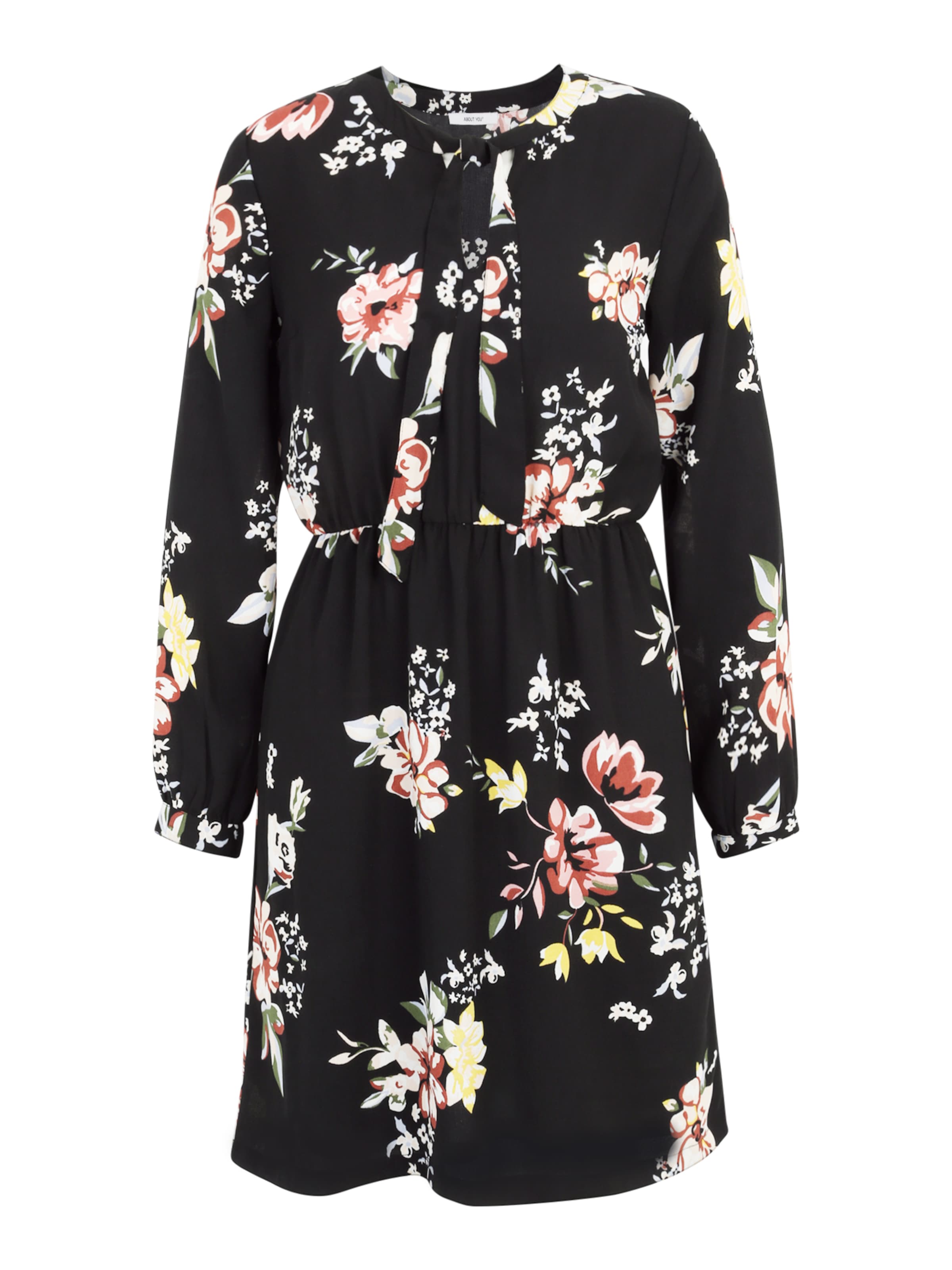 ABOUT YOU Shirt dress 'Carolina' in Black: front