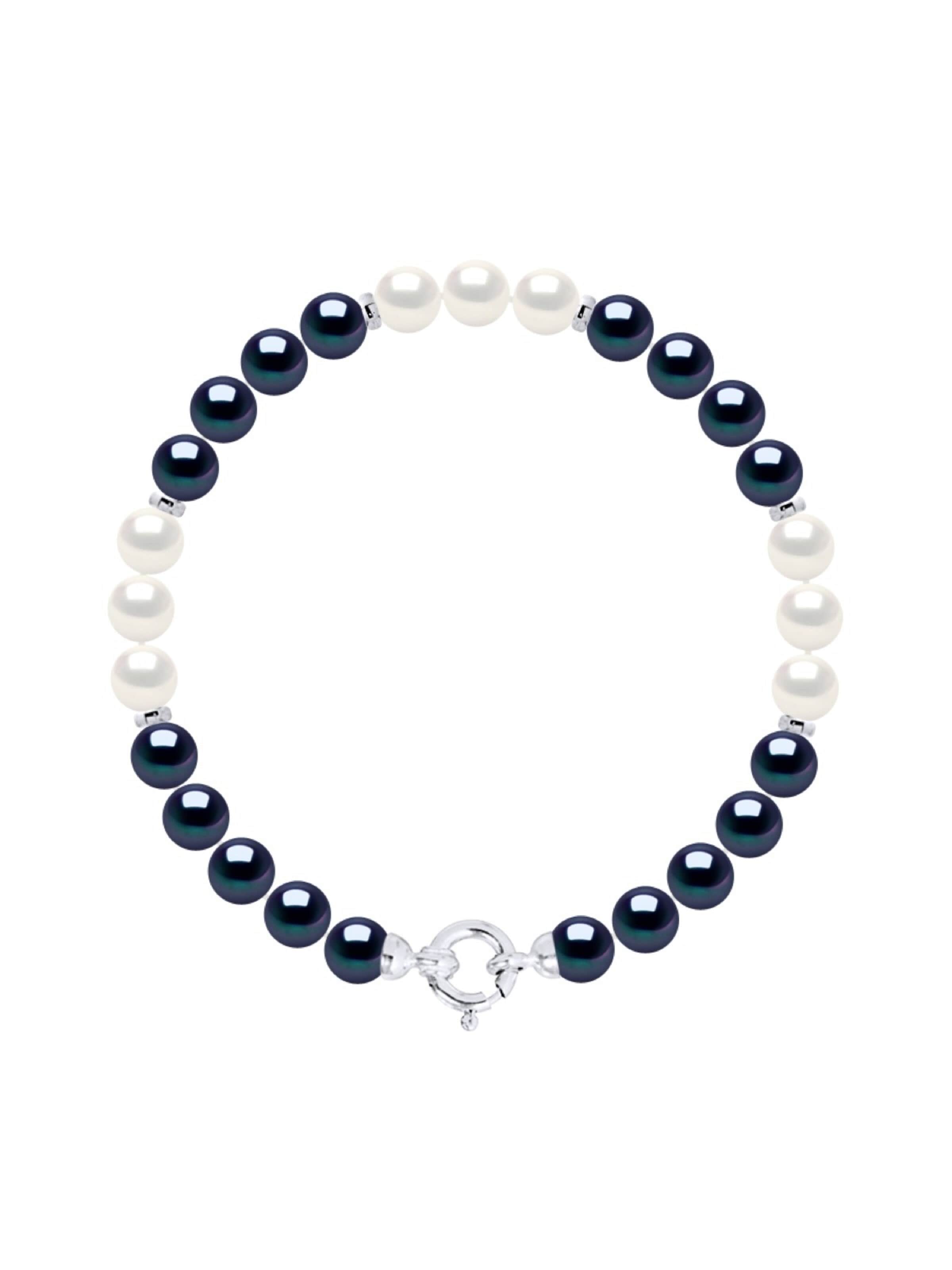 Ateliers Saint Germain - Pulsera 'ELYSEE' en blanco: frente