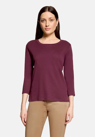 T-shirt Betty Barclay en violet : devant