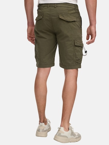 Regular Pantalon cargo 'A209' Tazzio en vert