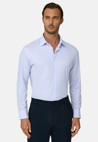 T-Shirt Boggi Milano en bleu : devant