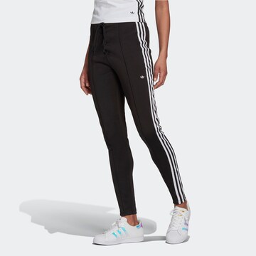 ADIDAS ORIGINALS Skinny Hose in Schwarz