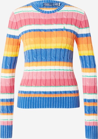Polo Ralph Lauren Sweater 'JLIANNA' in Blue / Yellow / Pink / Pitaya, Item view