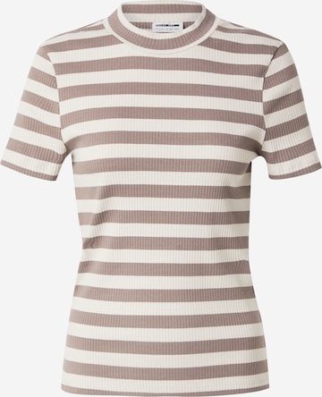 Noisy may Shirts 'NMELINOR' i beige: forside