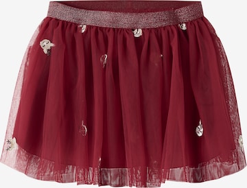 NAME IT Rok 'NMFVEROSS' in Rood: voorkant