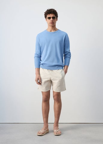 MANGO MAN Sweater 'Pedrosa' in Blue