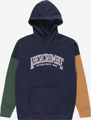 Abercrombie & Fitch Sweatshirt in Blauw: voorkant