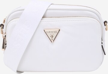 Sac à bandoulière 'Gemma' GUESS en blanc : devant