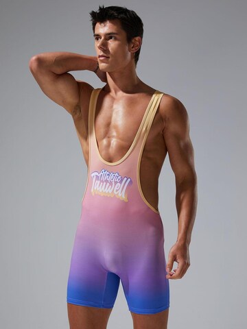TAUWELL Athletic Underwear 'Fitness Wrestling' in Purple