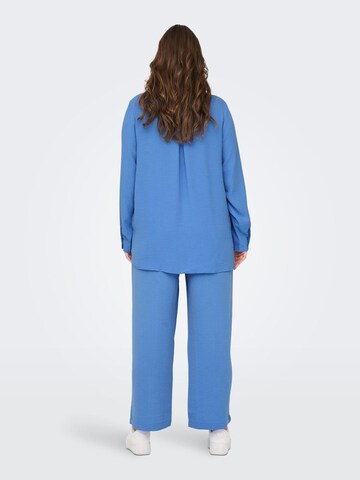 ONLY Carmakoma Blouse in Blauw