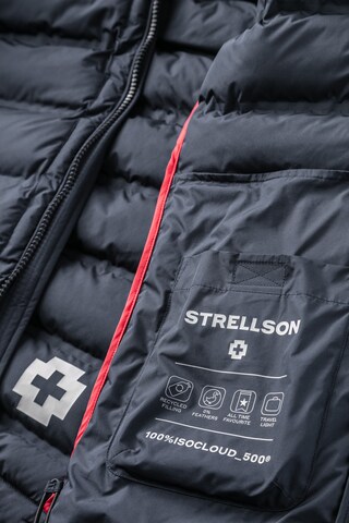 STRELLSON Between-season jacket '11 Modica Fused' in Blue