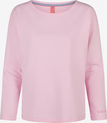 salzhaut Shirt 'UNNERWEGS' in Roze: voorkant