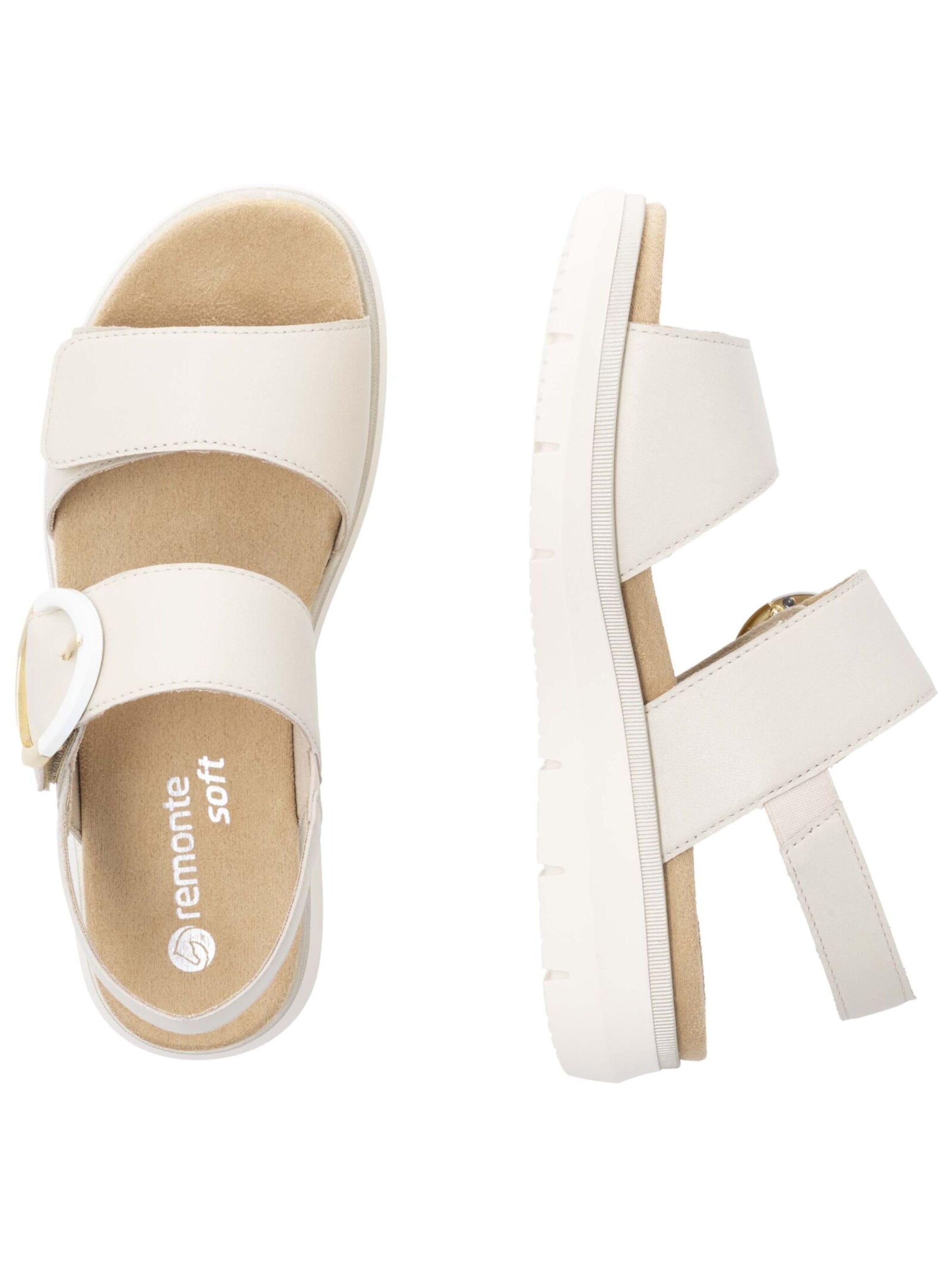 REMONTE Strap Sandals 'D2k50' in Beige