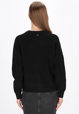 DreiMaster Vintage Gebreid vest in Zwart