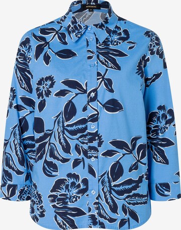 MORE & MORE Blouse in Blauw: voorkant