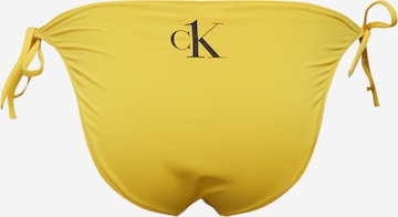 Calvin Klein Swimwear Plus Bikinibroek in Geel