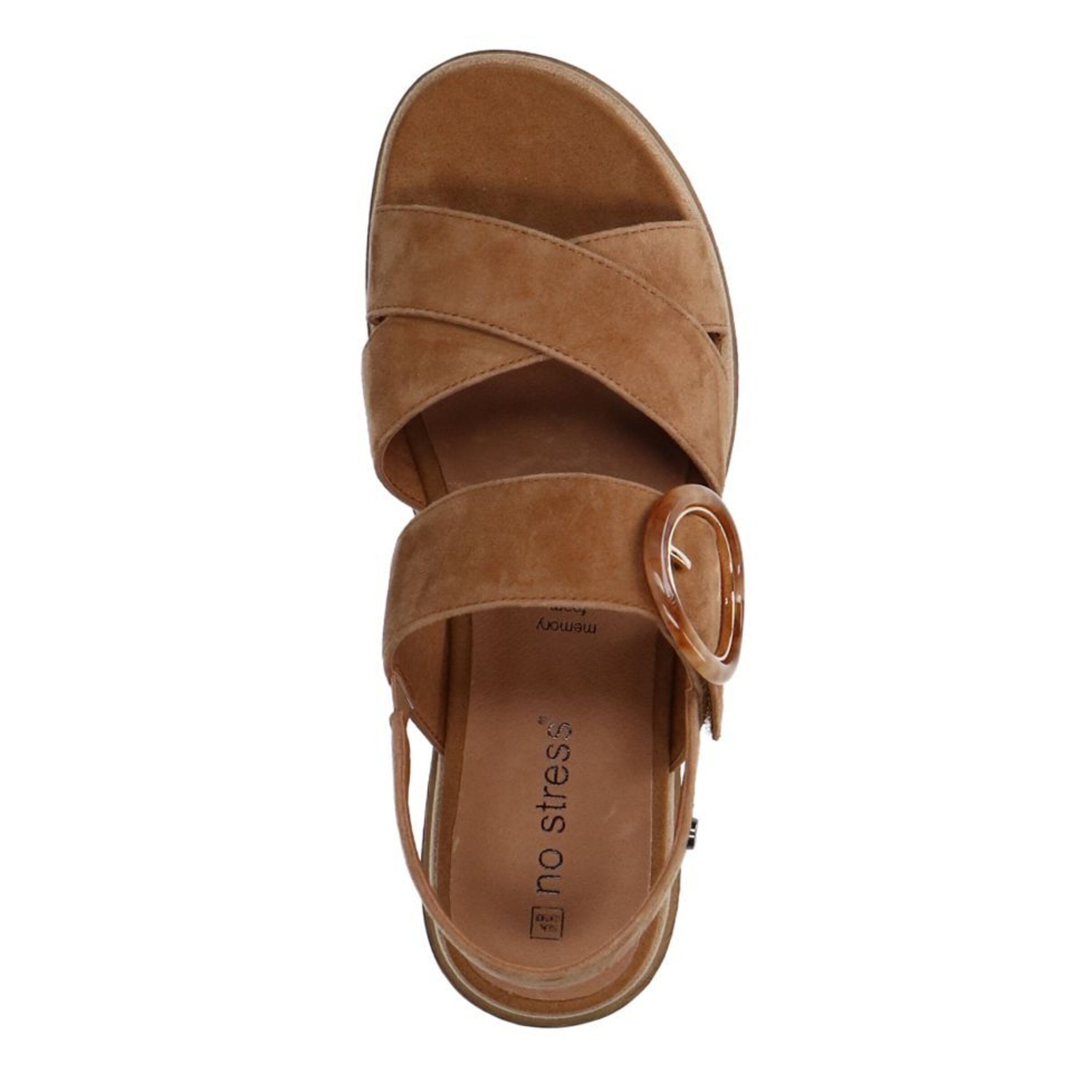 Sandales no stress en beige