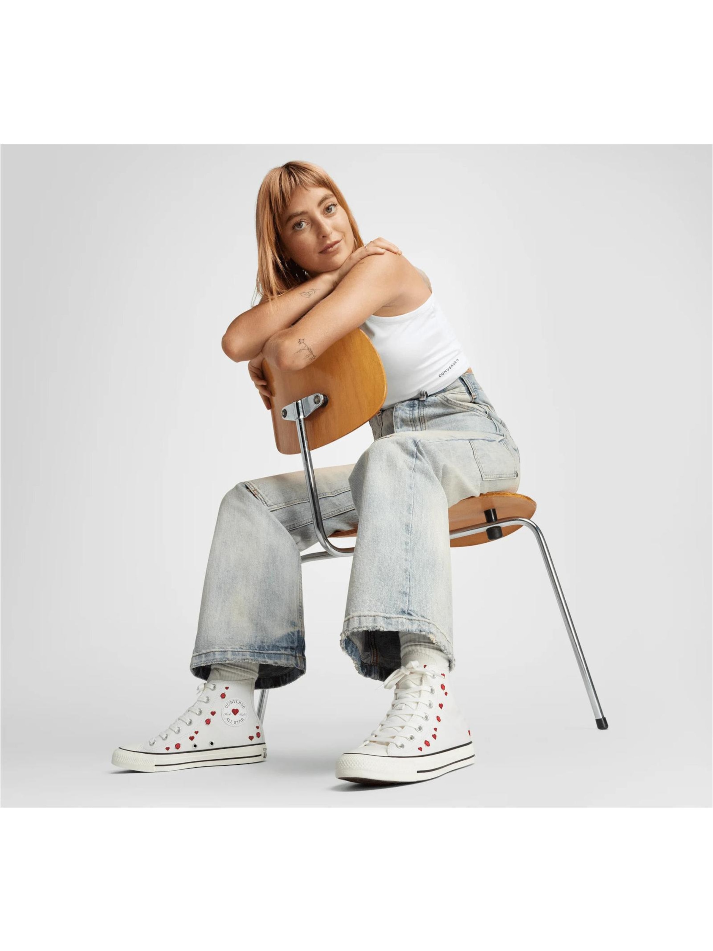 CONVERSE Sneaker low 'Chuck Taylor As'‌‌‌‌‌‌‌‌‌ in Weiß