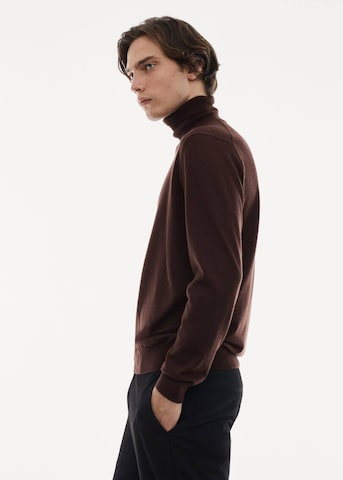 MANGO MAN Sweater 'Willyt' in Brown